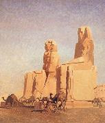 Jean Leon Gerome The Colossi of Thebes Memnon and Sesostris Spain oil painting artist